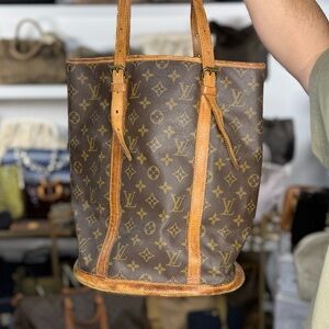 LV Monogram Bucket Bag